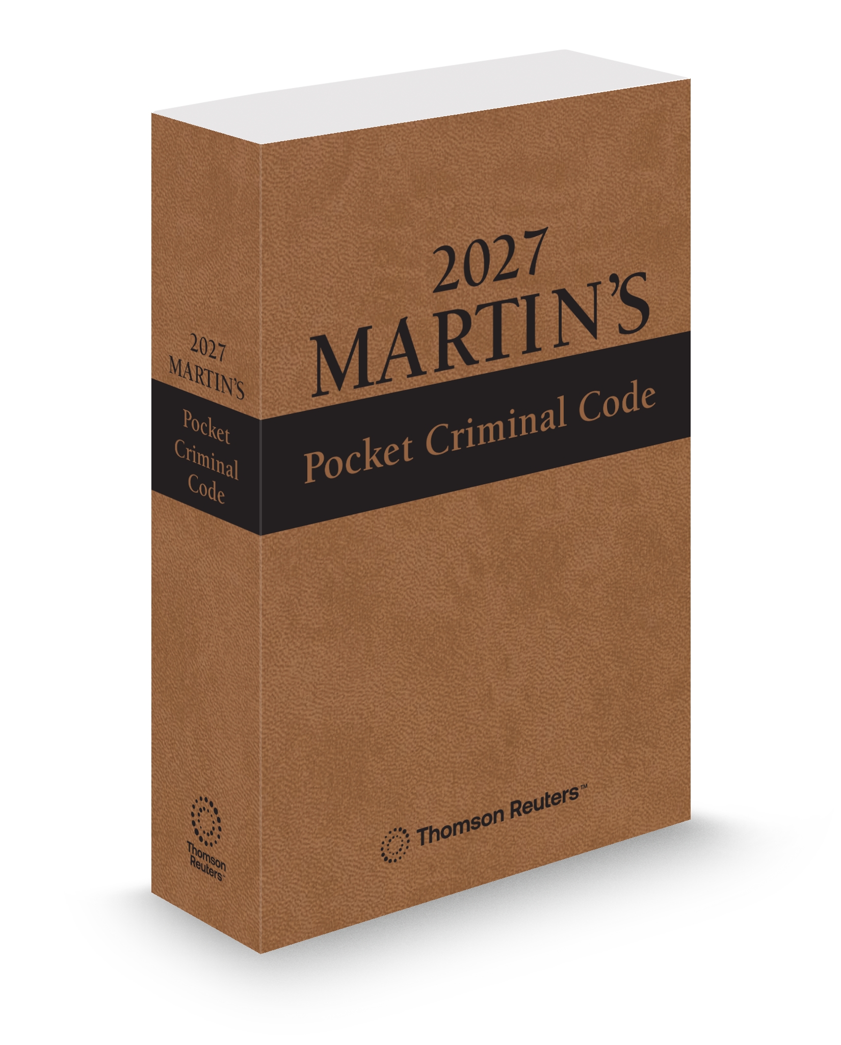 Cover of MARTIN'S POCKET CRIMINAL CODE 2027 STPV