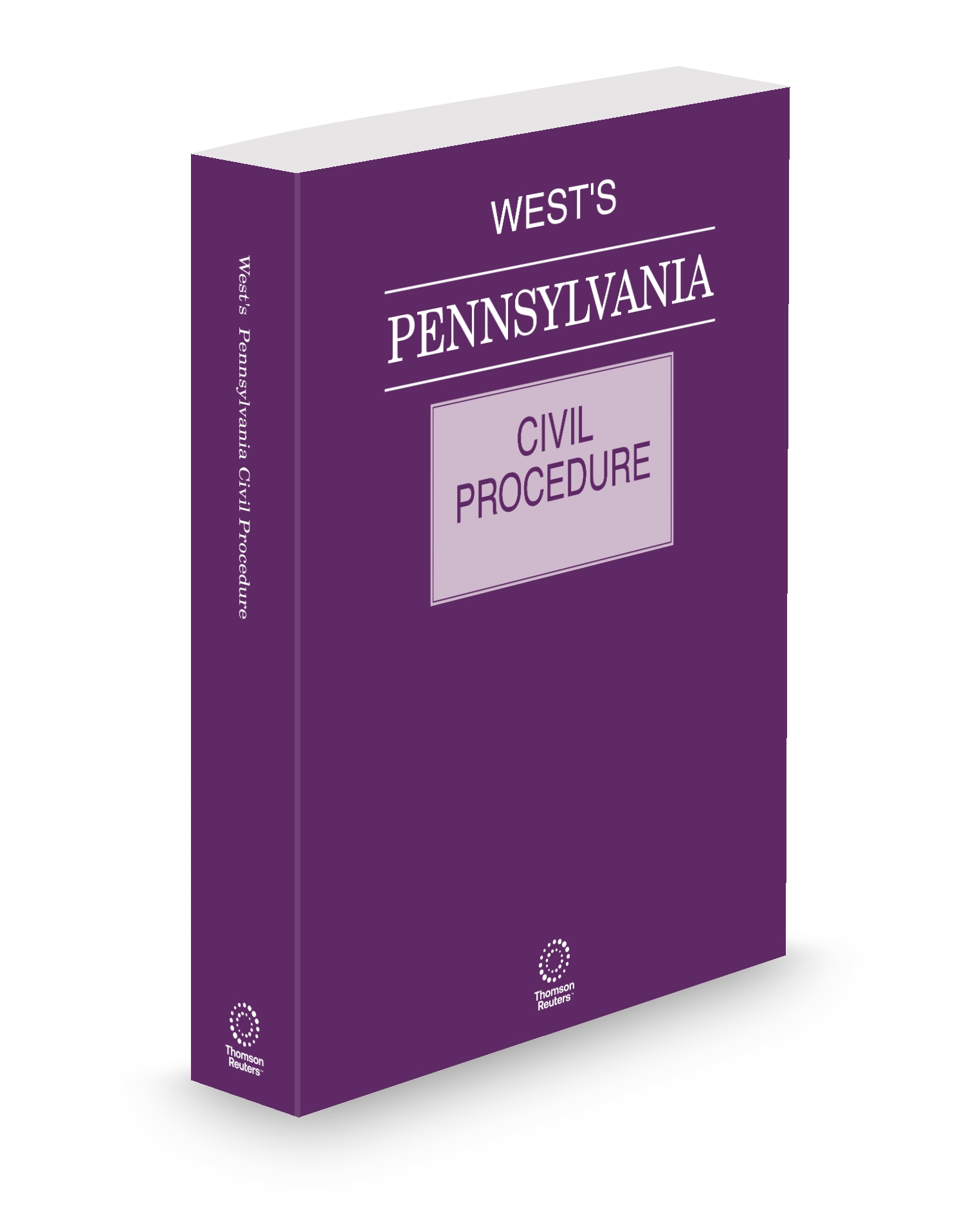 Cover of WEST'S PA CIVIL PROCEDURE SUB