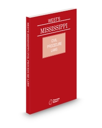 Mississippi Civil Procedure Laws, 2026 ed.