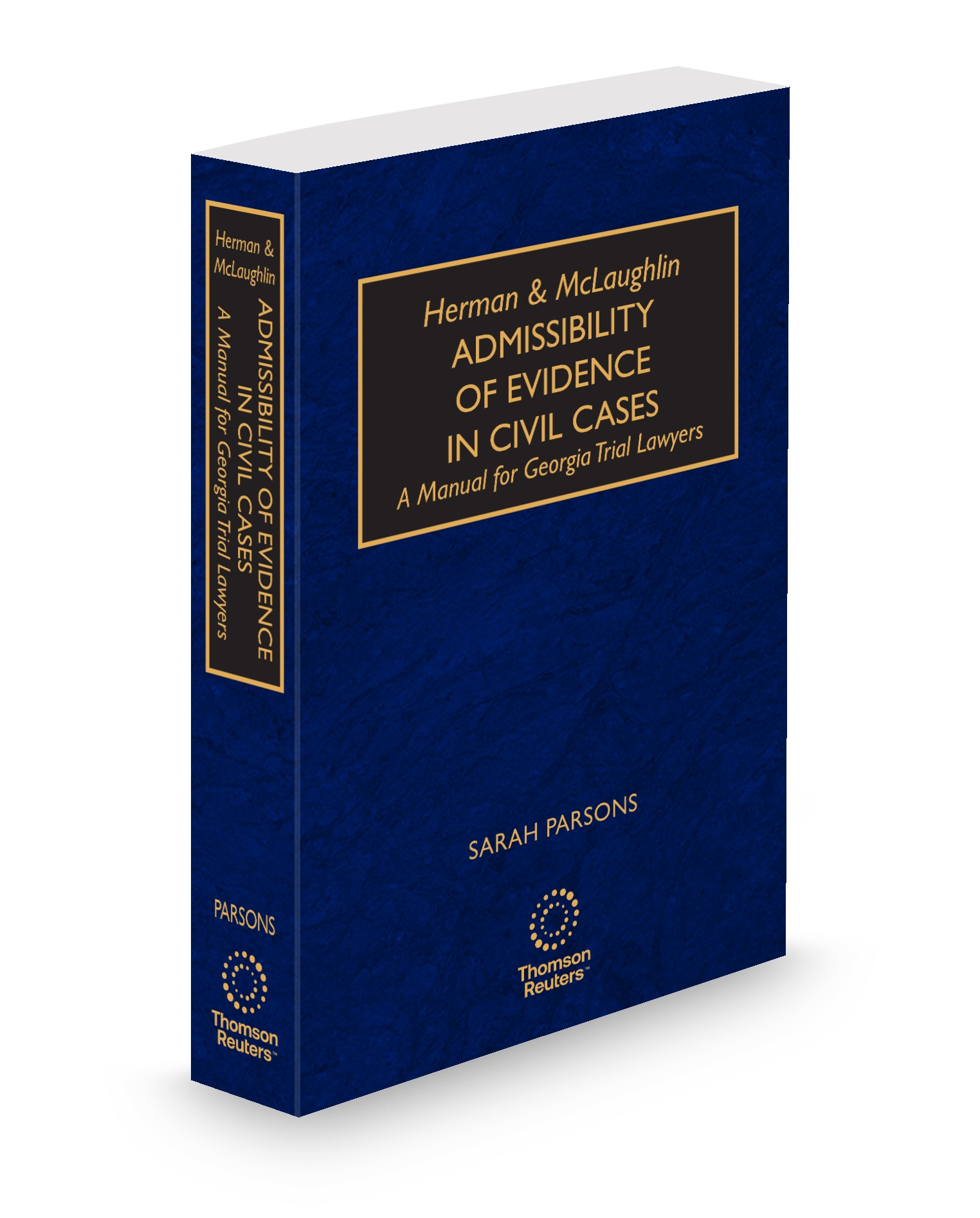 Cover of GA ADMISSIBILITY OF EVIDENCE CIVIL CASES (HERMAN AND MCLAUGHLIN) SUB