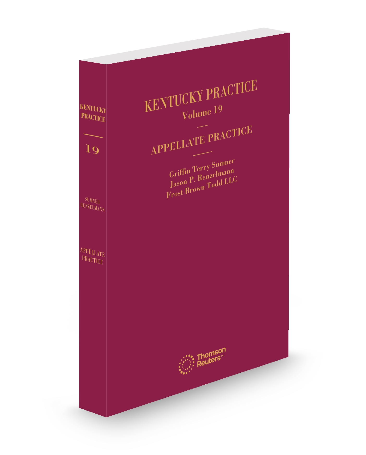 Cover of KY PRACTICE V.19 KY APPELLATE HANDBOOK FULL SET