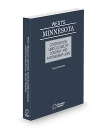 Minnesota Corporations and Partnership Laws, 2026 ed.