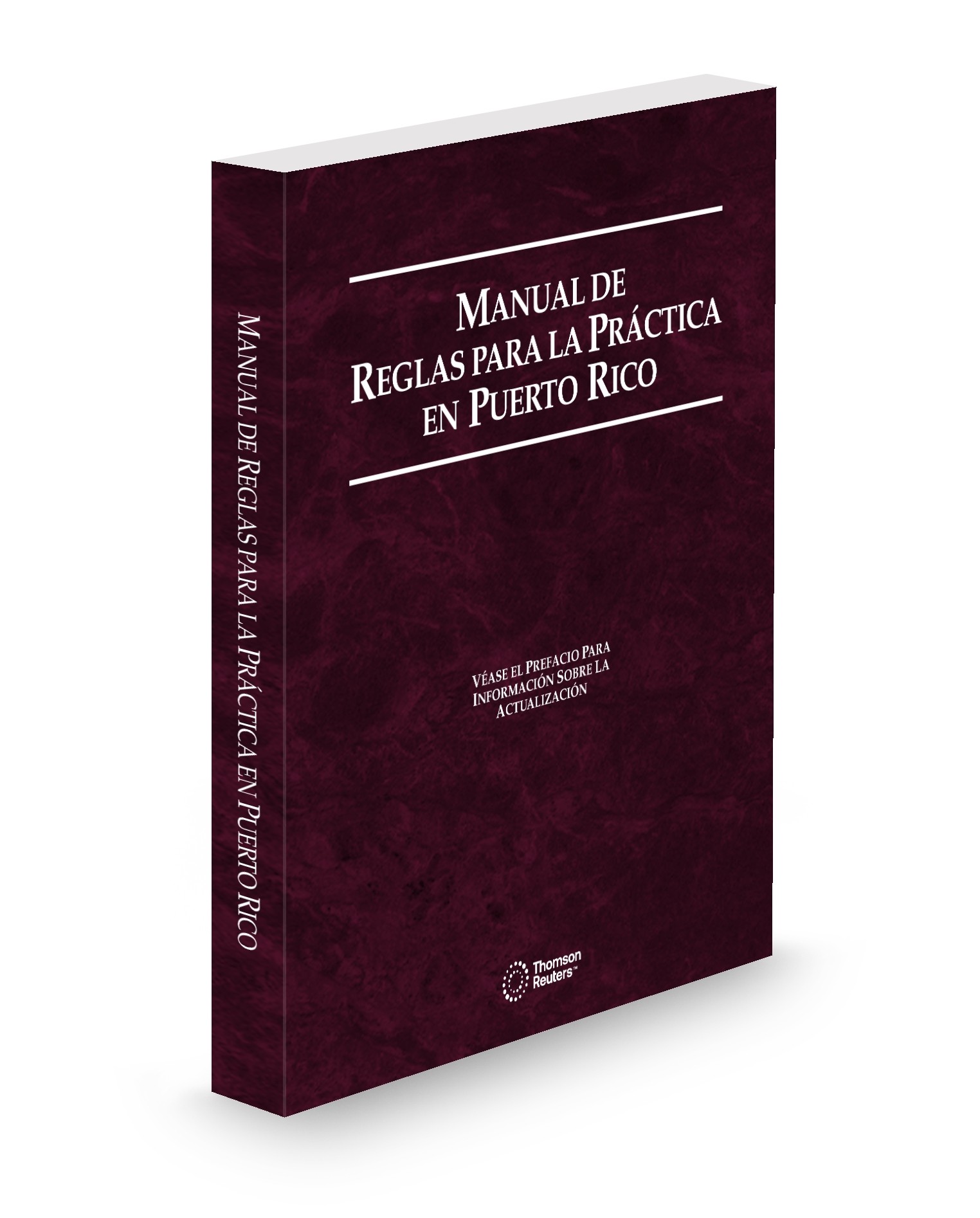 Cover of MANUAL DE REGLAS PARA LA PRACTICA EN PR SUB