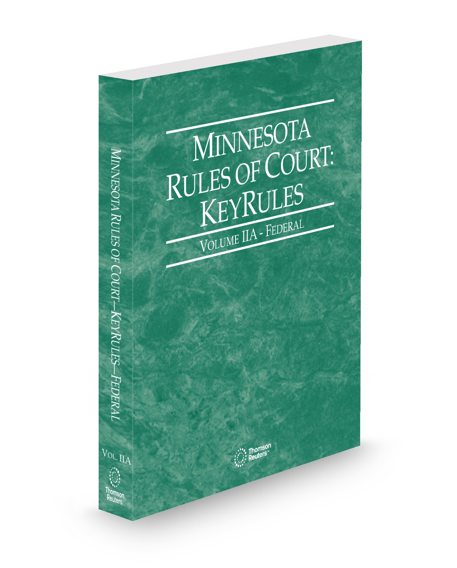 Cover of MN FEDERAL KEYRULES V.IIA SUB