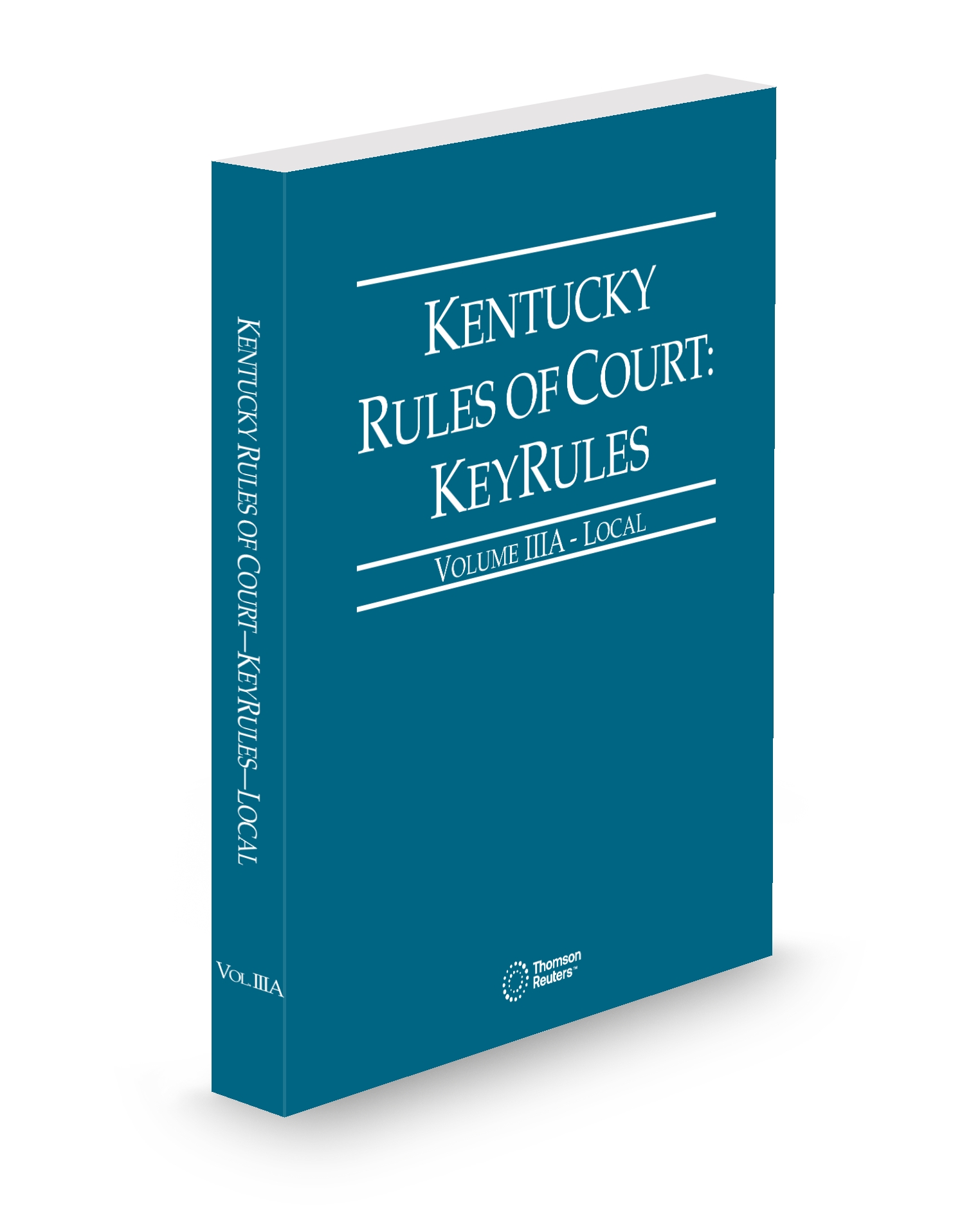 Cover of KY LOCAL KEYRULES V.IIIA SUB
