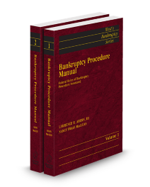 Ahern Bankruptcy Procedure Manual, 2026 ed.