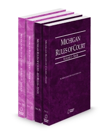 Michigan Court Rules, State, State KeyRules, Federal, and Federal KeyRules V.I-IIa, 2026 ed.