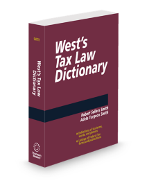 Smith Tax Law Dictionary, 2026 ed.
