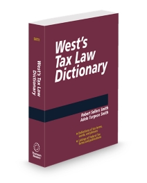 Smith Tax Law Dictionary, 2026 ed.
