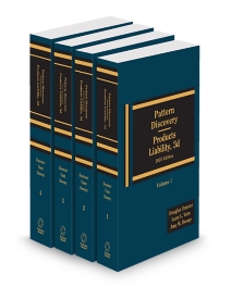 Pattern Discovery: Products Liability, 2026 ed.