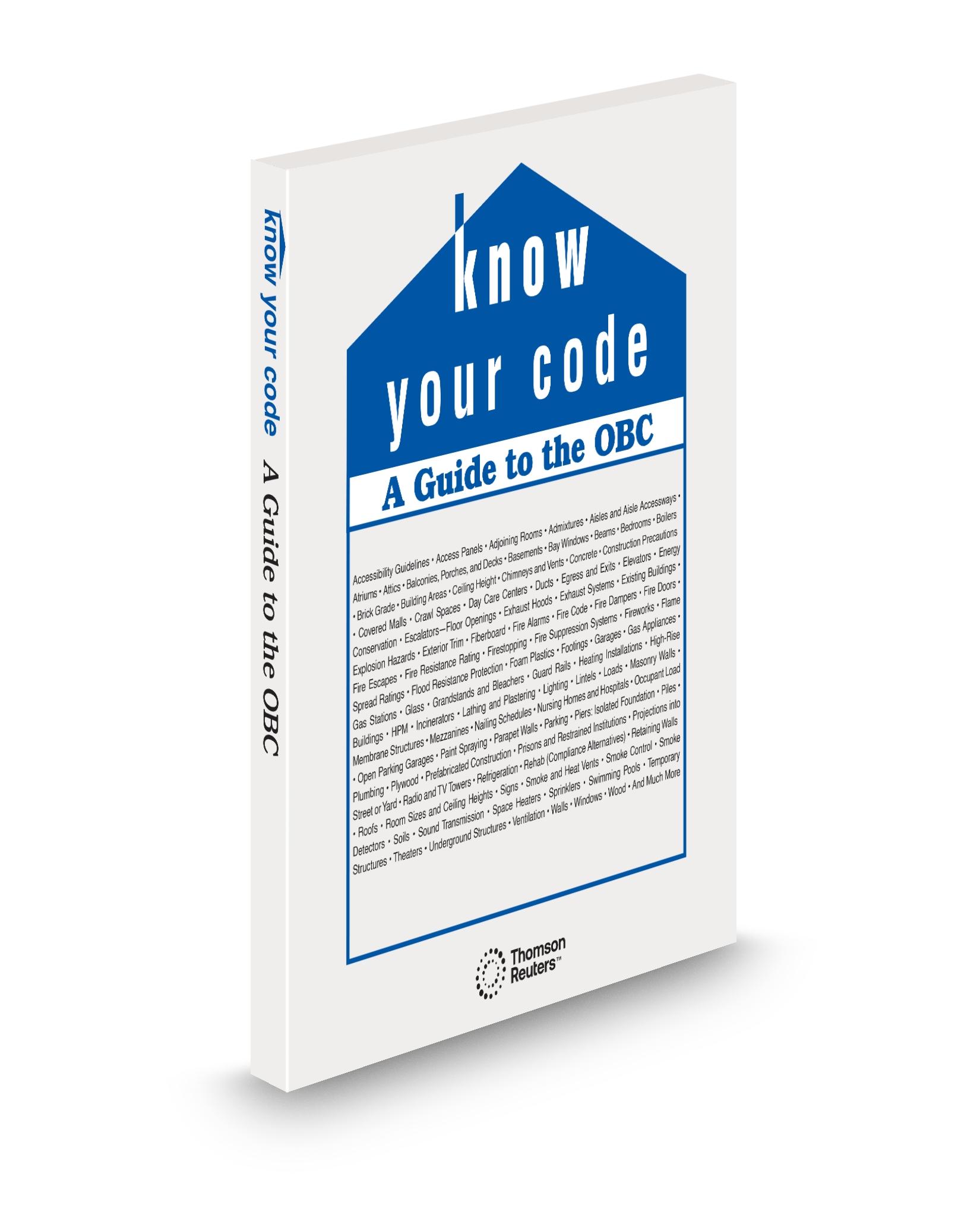 Cover of OH KNOW YOUR CODE 1996 A GUIDE TO OH BASIC BUILDING CODE SUB