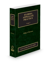 Florida Practice V.2 Appellate Practice, 2026 ed.
