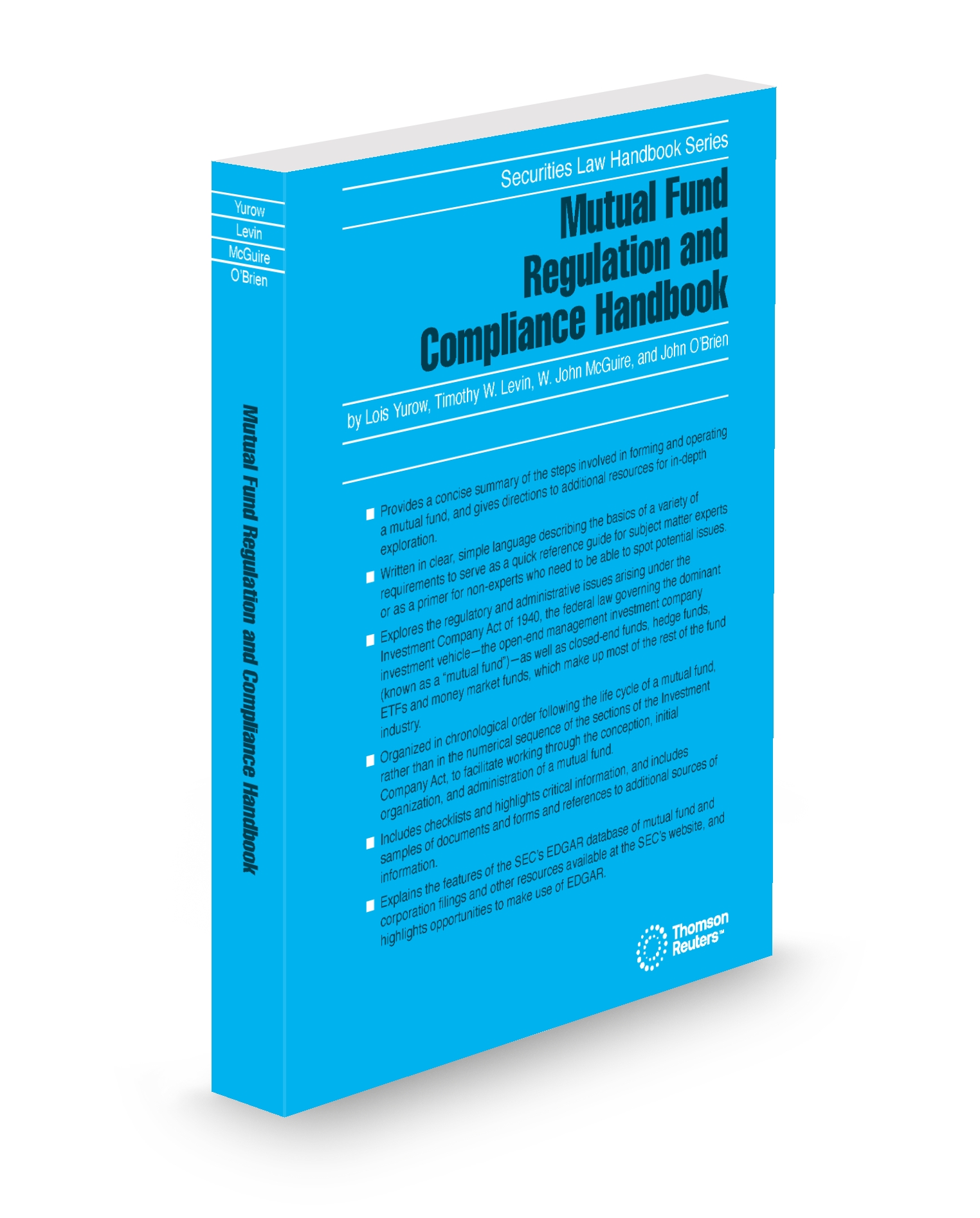 Cover of MUTUAL FUND LAW HANDBOOK SUB