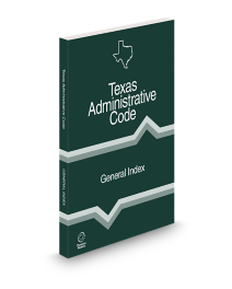 Texas Administrative Code Index