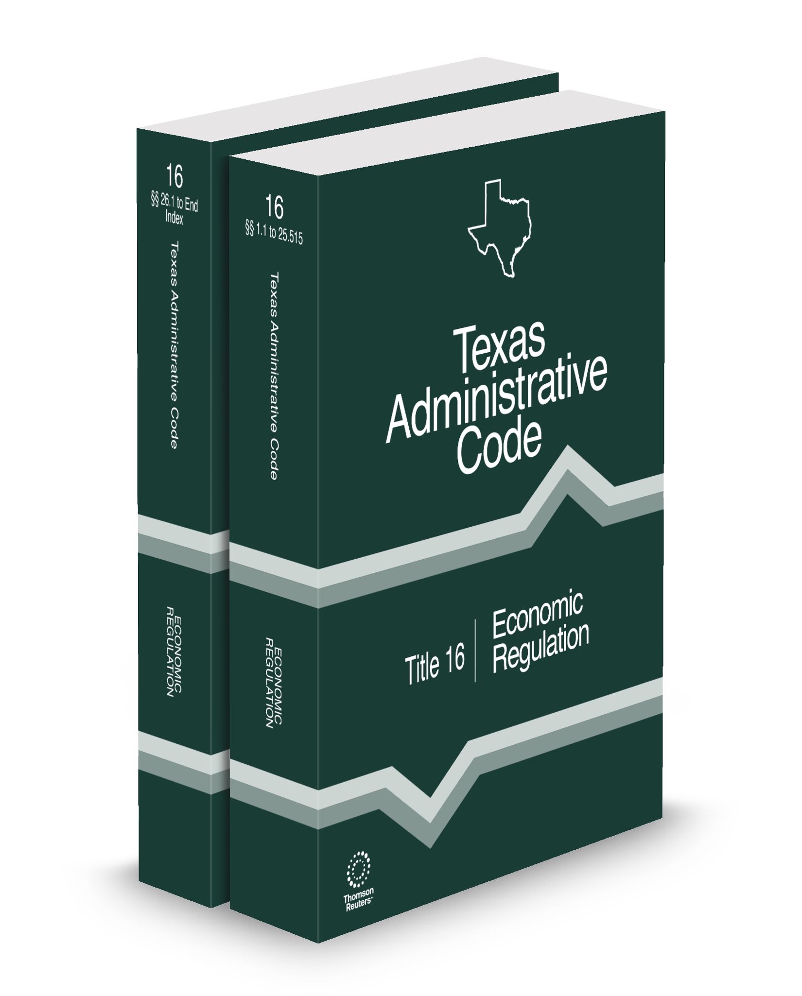 Cover of TX ADMINISTRATIVE CODE TITLE 16 ECONOMIC REGULATION FULL SET