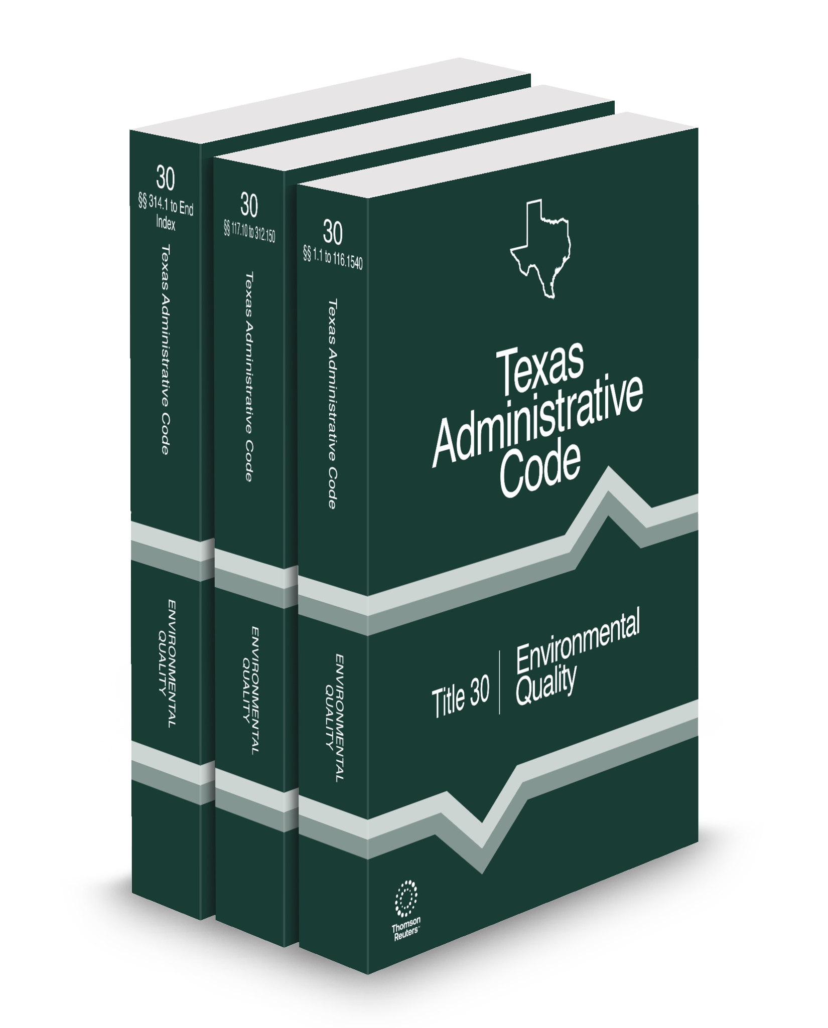 Cover of TX ADMINISTRATIVE CODE TITLE 30 ENVIRONMENTAL QUALITY FULL SET