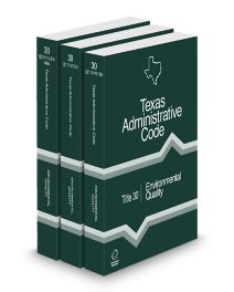 Texas Administrative Code Title 30 Environmental Quality