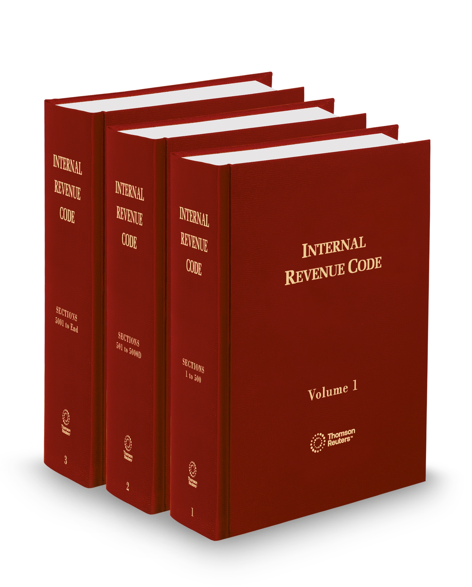 Cover of INTERNAL REVENUE CODE HARDBOUND VOLS FULL SET