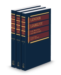 Lender Liability Law Practice and Prevention, 2026 ed.