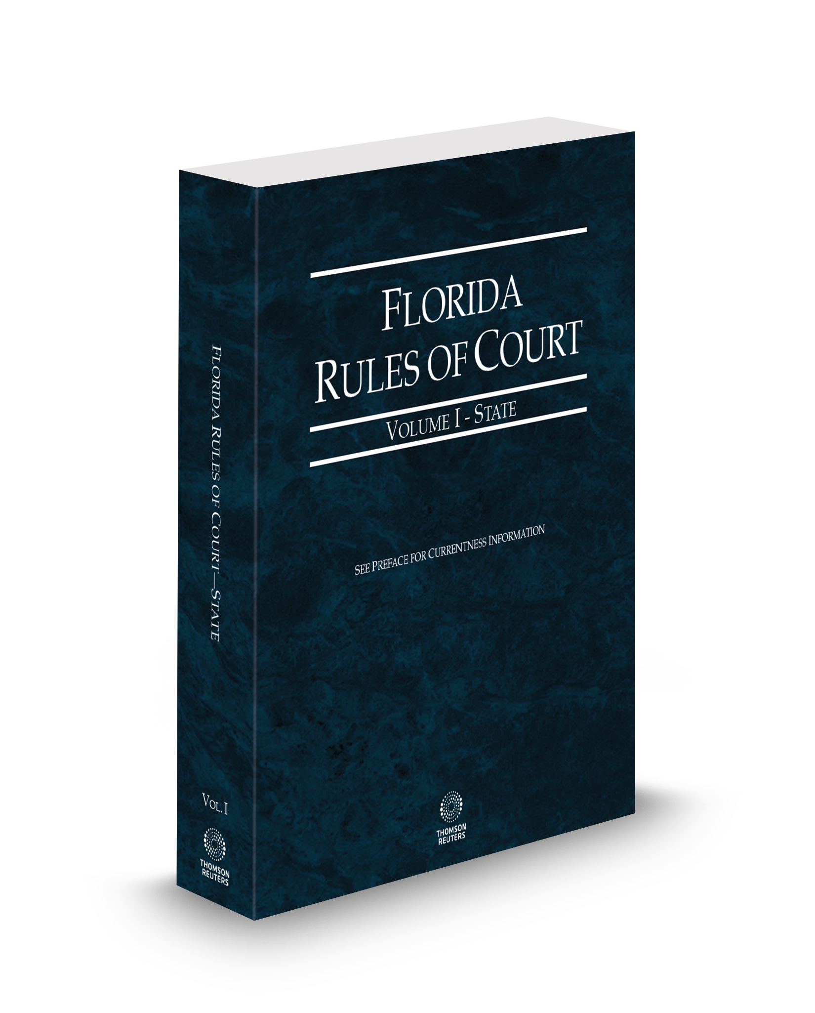 Cover of Florida Rules of Court, State, Volume I, Florida Court Rules, Set
