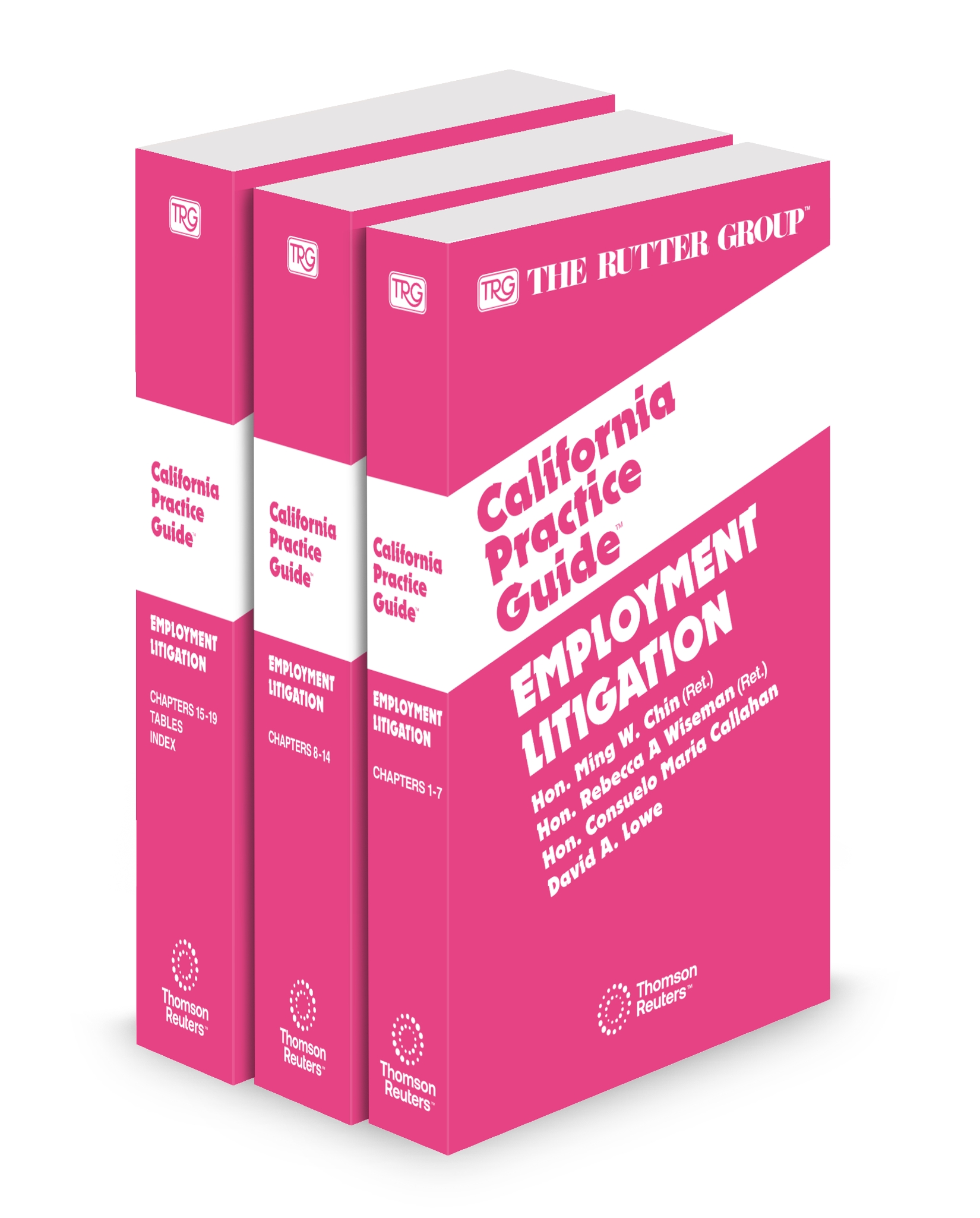 Cover of TRG CA PRACTICE EMPLOYMENT LITIGATION FULL SET