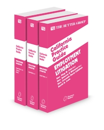 Employment Litigation, 2026 Edition (The Rutter Group California Practice Guide)