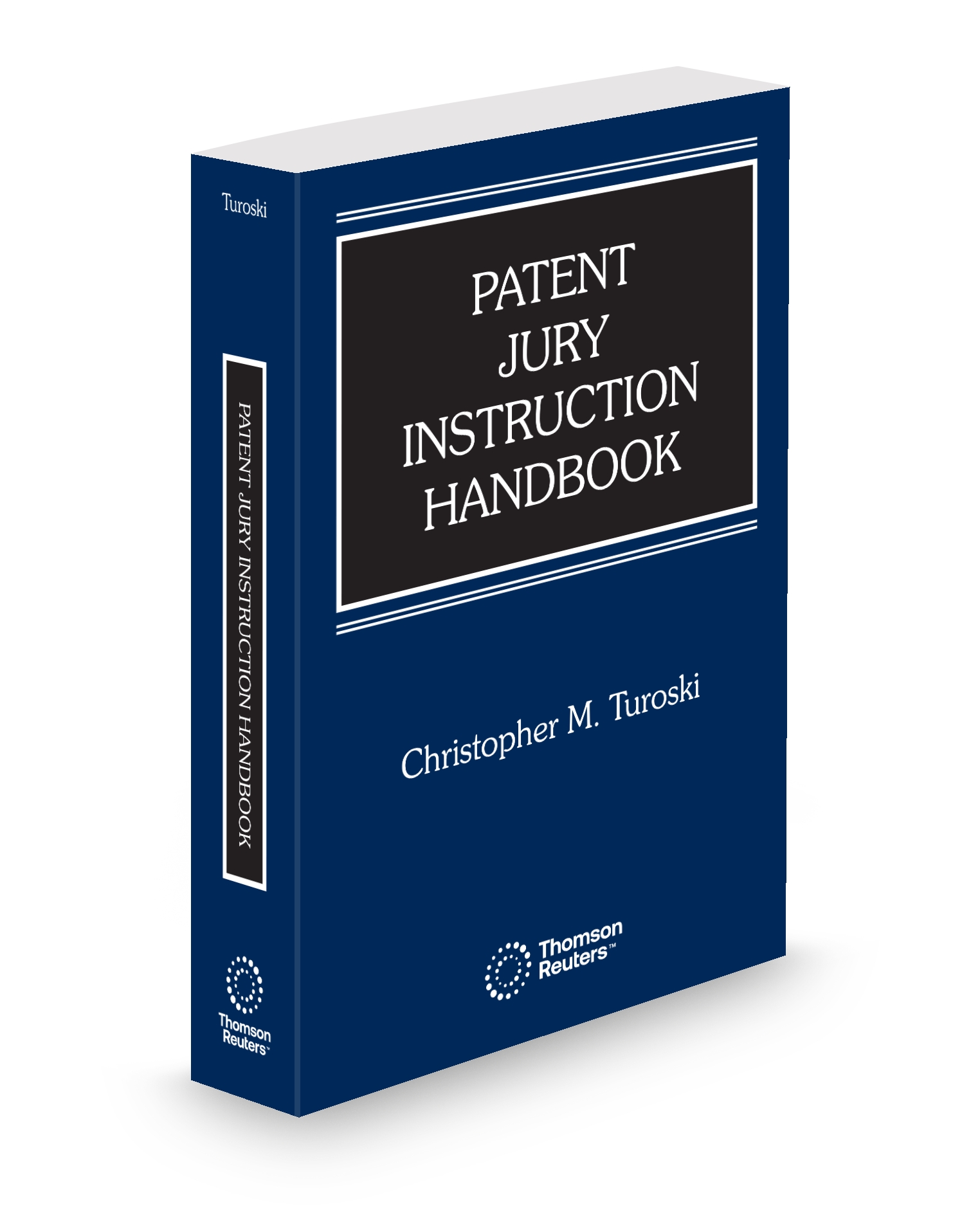Cover of PATENT JURY INSTRUCTIONS HANDBOOK FULL SUB