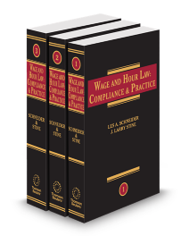 Wage and Hour Law: Compliance and Practice, 2026-1 ed.