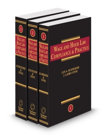 Wage and Hour Law: Compliance and Practice, 2026-1 ed.