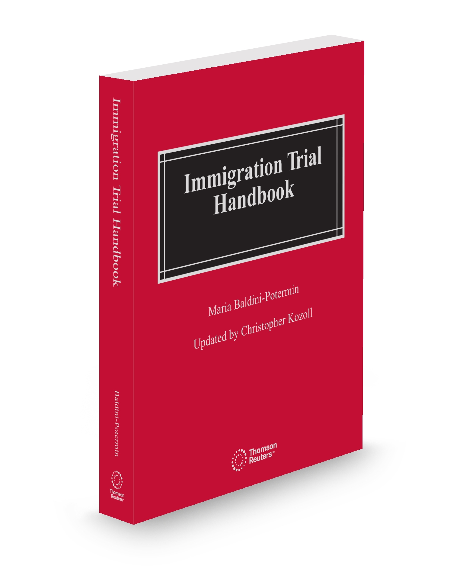 Cover of IMMIGRATION TRIAL HANDBOOK SUB