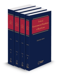 Federal Environmental Regulation of Real Estate, 2026 ed.