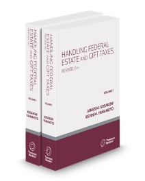 Handling Federal Estate and Gift Taxes, 2026 ed.