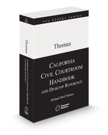 California Civil Courtroom Handbook, 2026 ed.