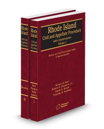 Rhode Island Civil and Appellate Procedure, 2026 ed.
