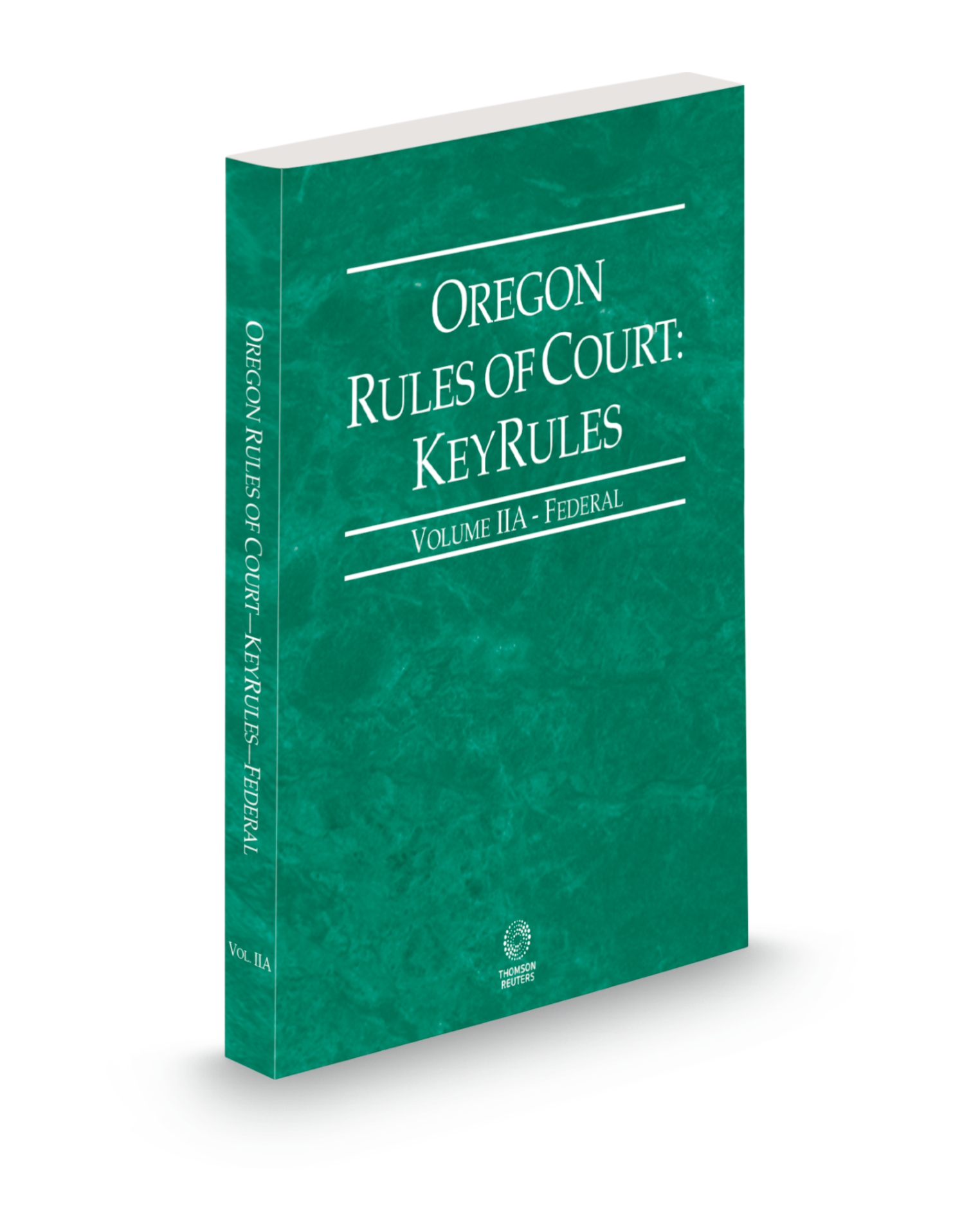 Cover of OR RULES OF COURT-FEDERAL KEYRULES V.IIA SUB