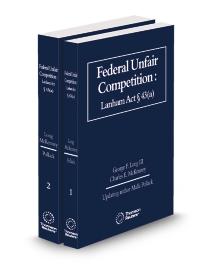 Federal Unfair Competition Lanham Act, 2026 ed.