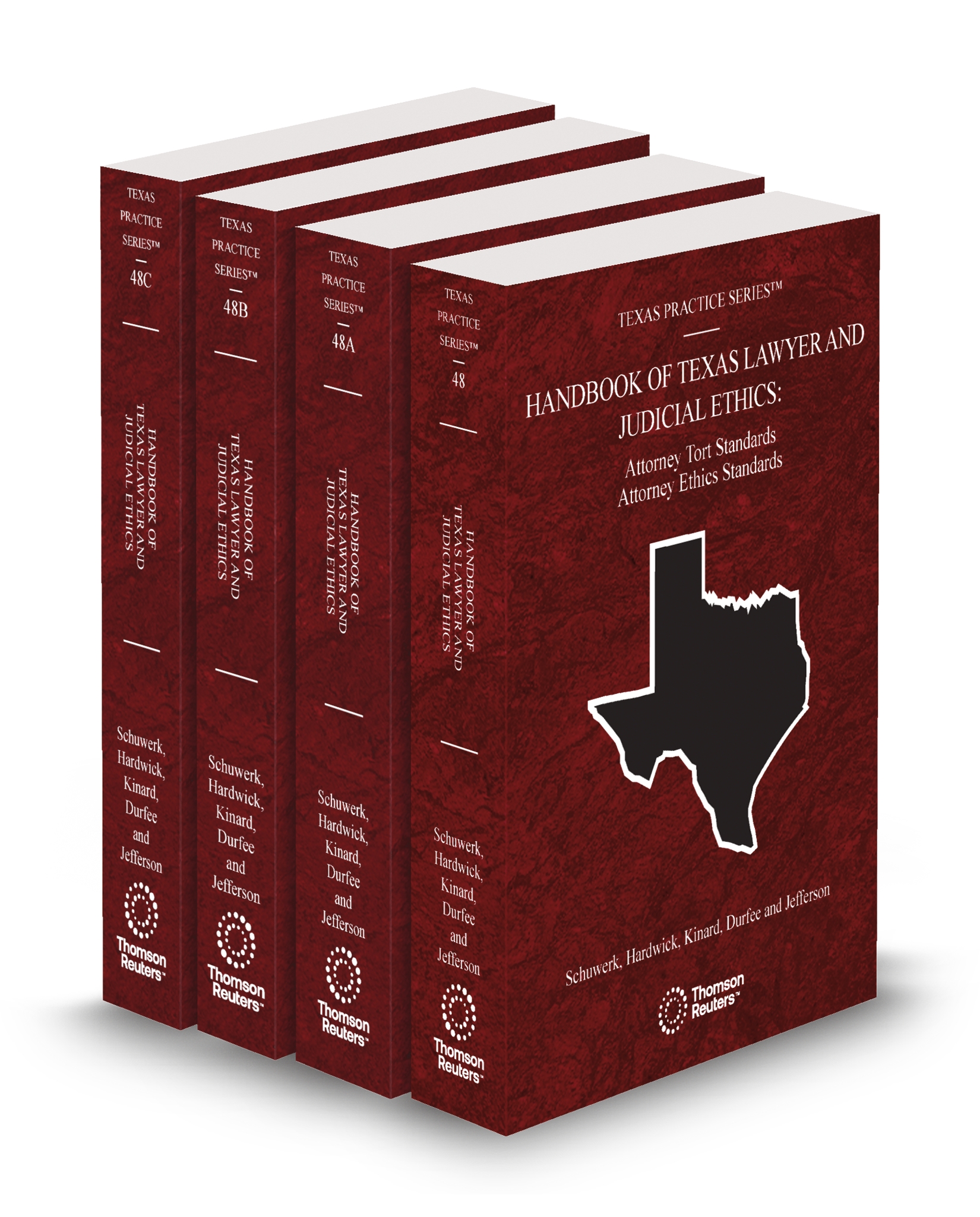 Cover of TX PRACTICE V.48 V.48A V.48B AND V.48C HANDBOOK OF LAWYER AND JUDICIAL ETHICS FULL SET
