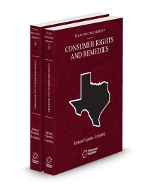 Texas Practice V.27 and 28 Consumer Rights and Remedies, 2026 ed.