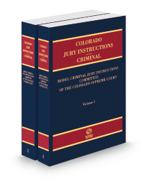 Colorado Jury Instruction Criminal, 2026 ed.