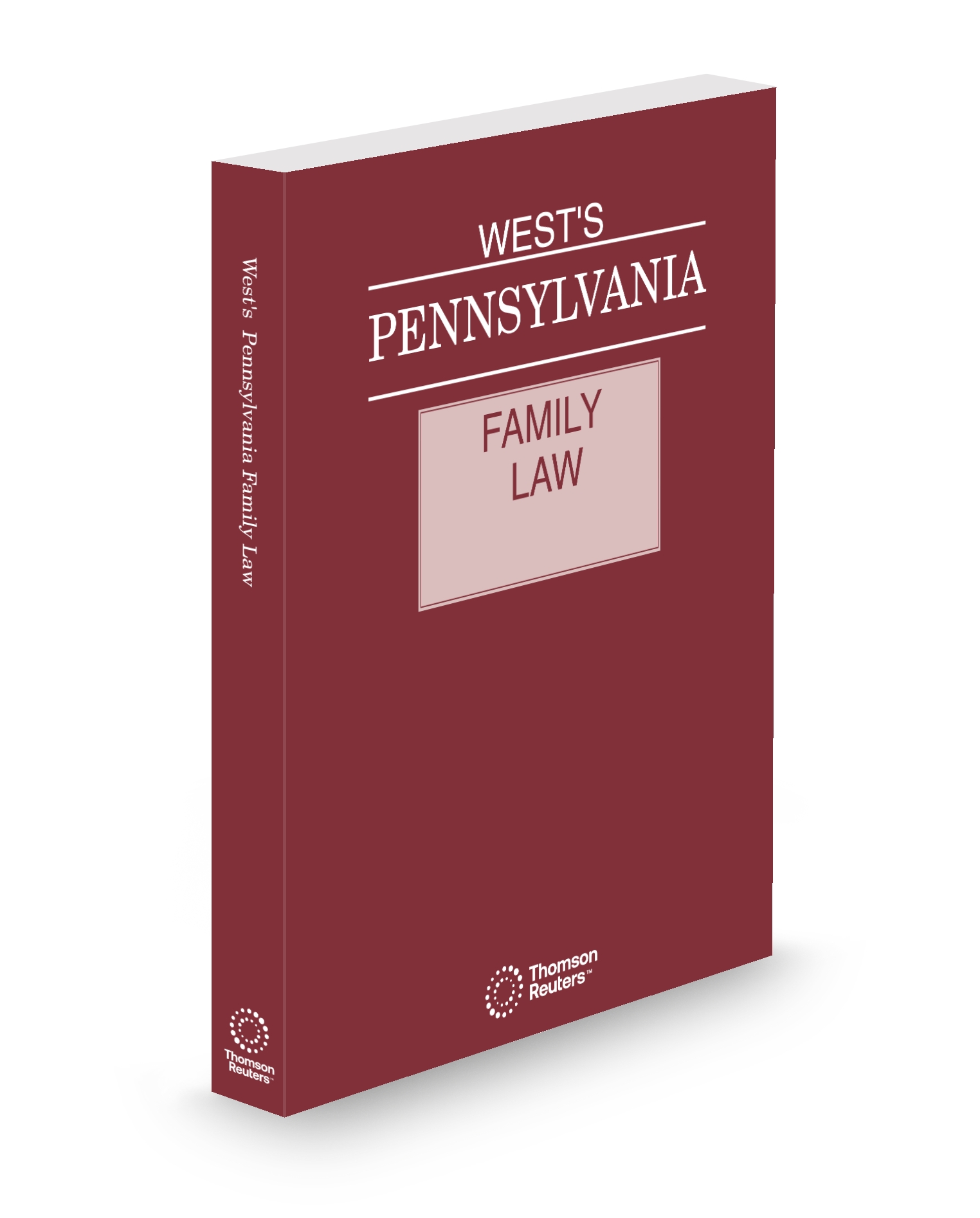 Cover of WEST'S PA FAMILY LAW UNANNO SUB