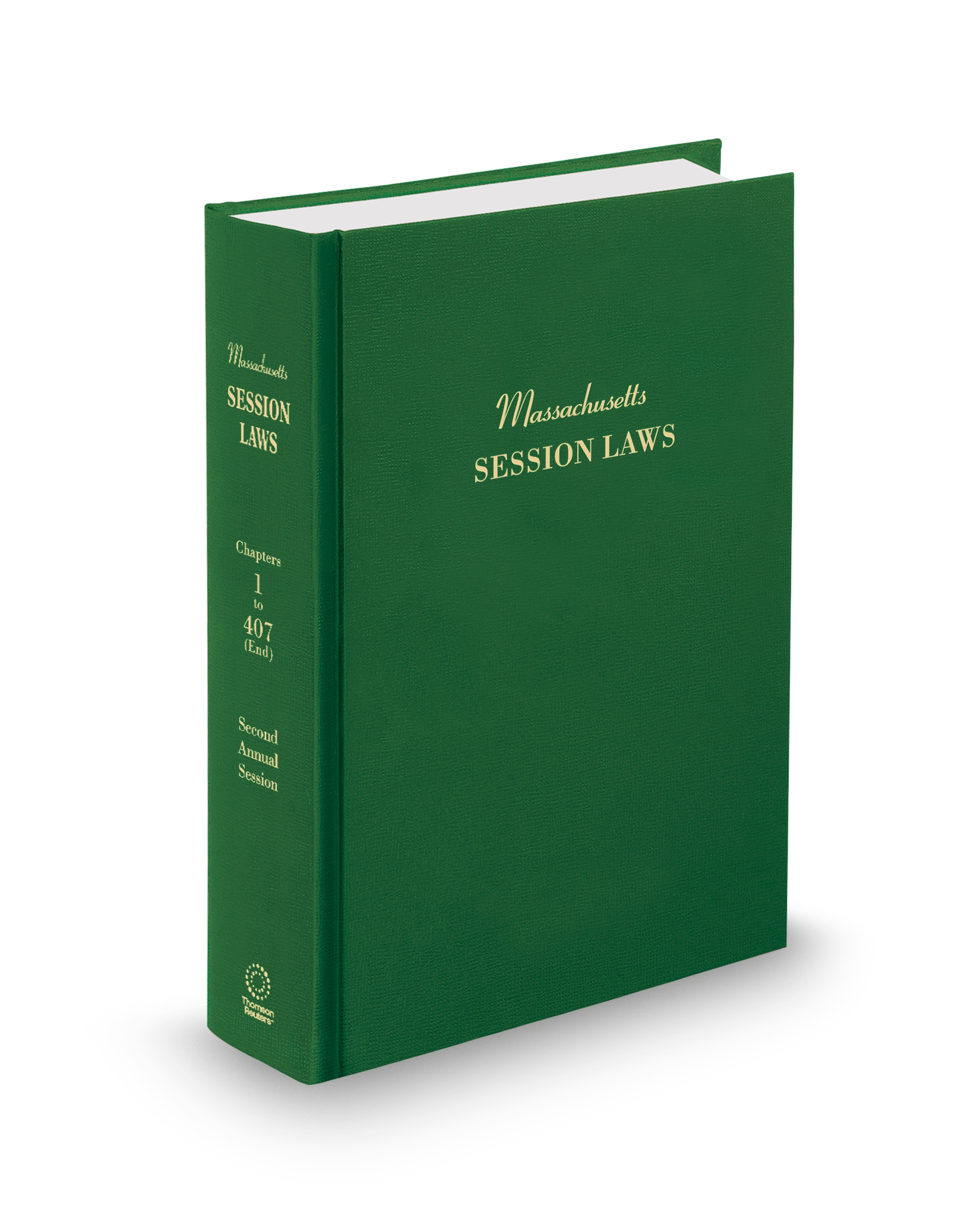 Cover of MA SESSION LAWS HARDBOUND VOL SUB