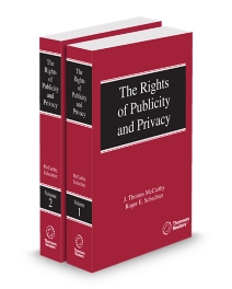 Rights of Publicity and Privacy, 2026 ed.
