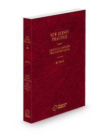 New Jersey Practice V.2E Trial Lawyers, 2026 ed.