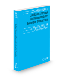 Liability of Attorneys and Accountants for Securities Transactions, 2025 ed.