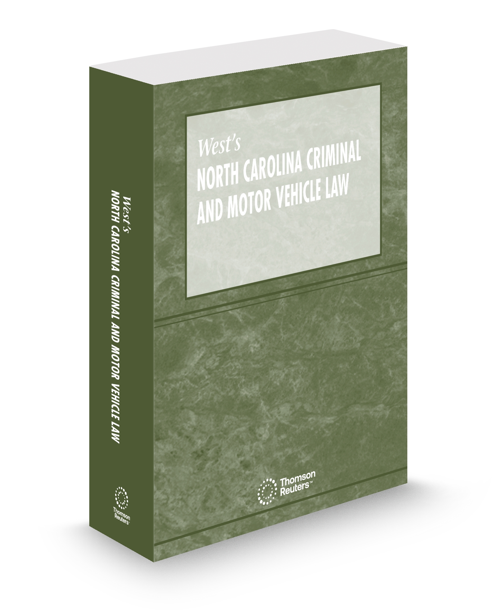Cover of WEST'S NC CRIMINAL AND MOTOR VEHICLE LAW SUB