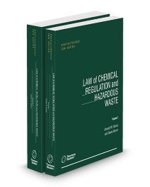 Chemical Regulation and Hazard Waste Law 2025 ed.