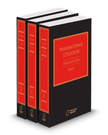 Transnational Litigation Guide, 2026 ed.