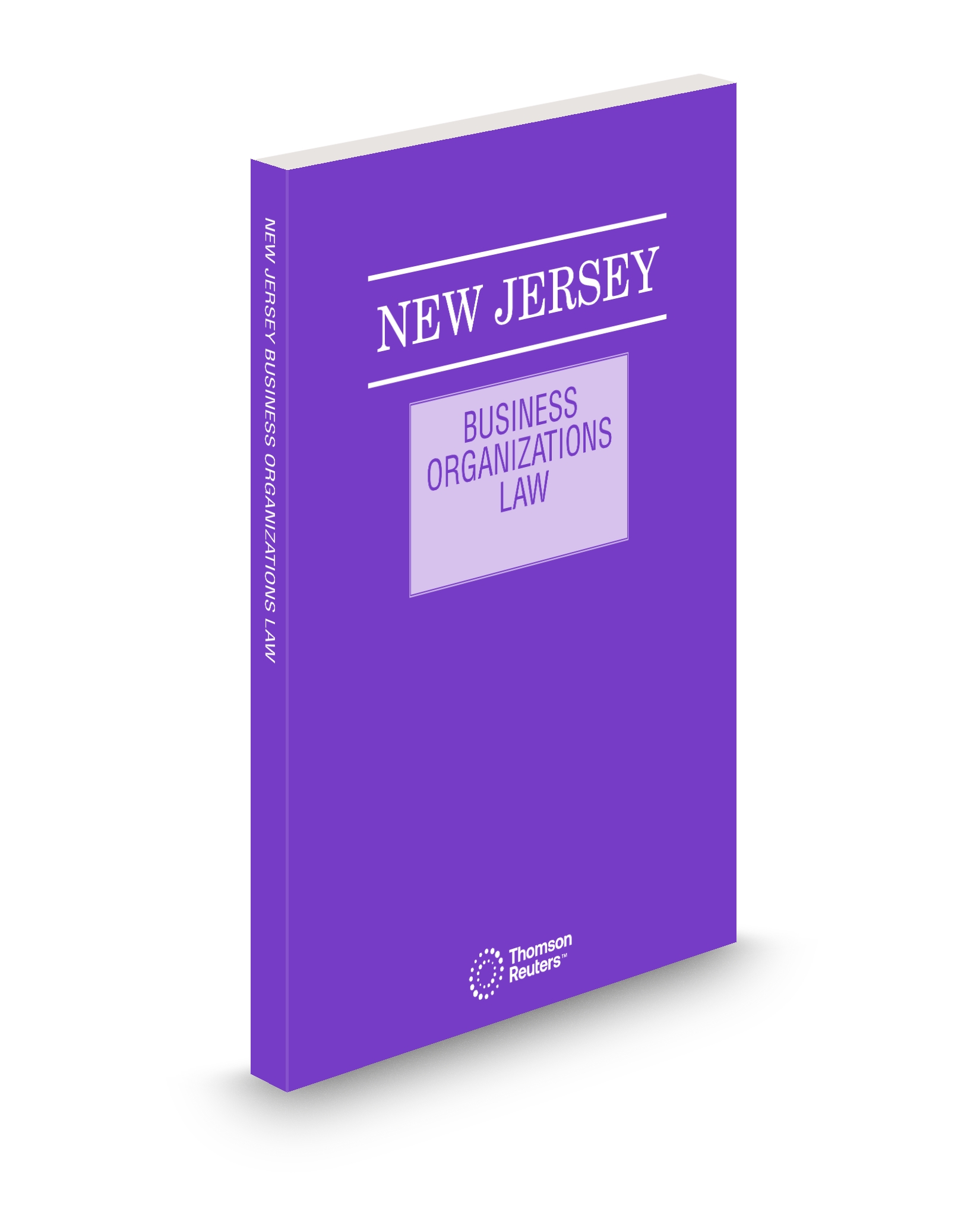 Cover of NJ BUSINESS ORGANIZATIONS LAW SUB