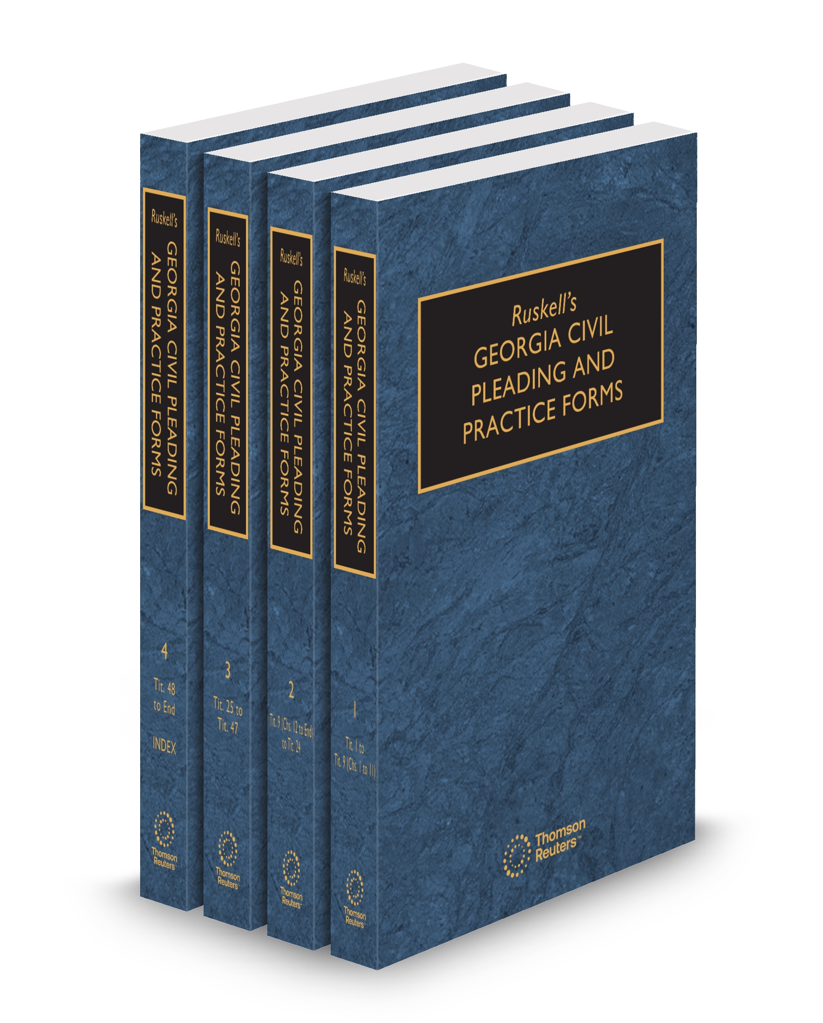 Cover of HARRISON GA CIVIL PLEADING AND PRACTICE FORMS CODE OF 1981 (RUSKELL) FULL SET