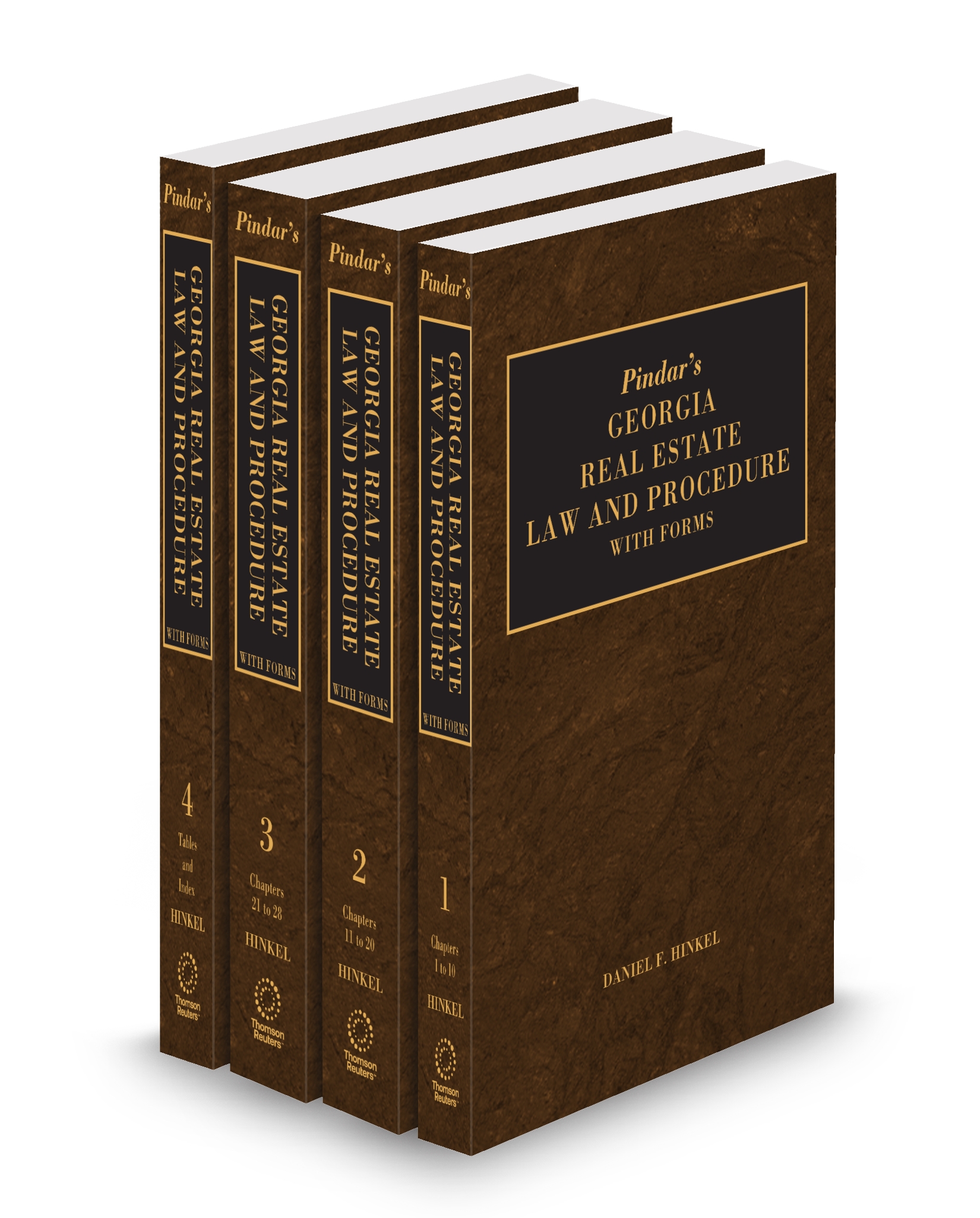 Cover of GA REAL ESTATE LAW AND PROCEDURE WITH FORMS (PINDAR) FULL SET